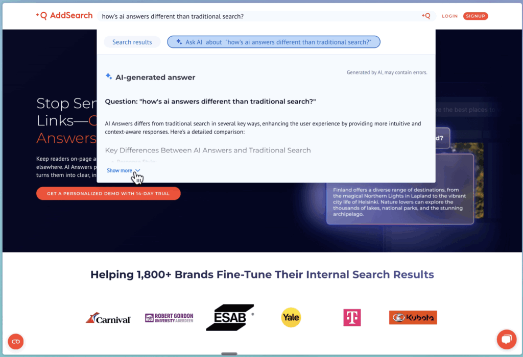 AI Answers Product Launch: Our Product Manager's Take on Search Innovation